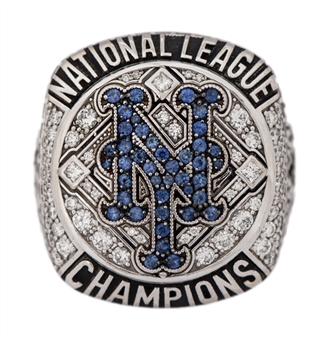 2015 Wilfredo Tovar New York Mets National League Championship Players Ring (PSA/DNA)